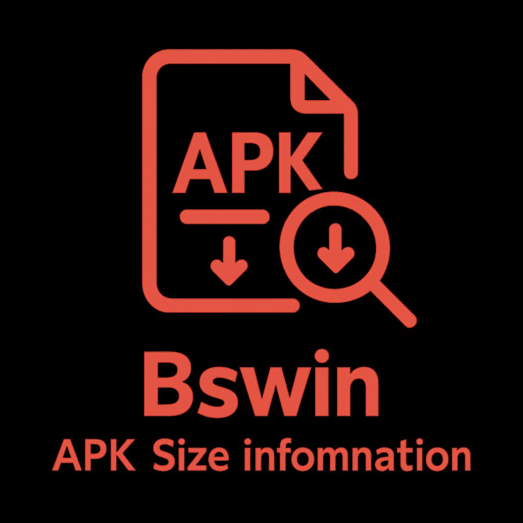 Icon representing Bswin APK Size Information.