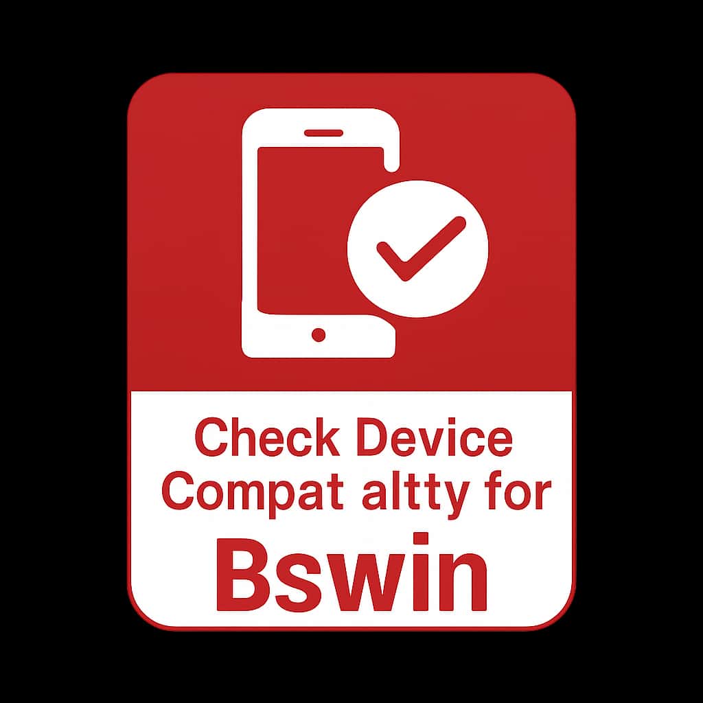 Badge icon focusing on Bswin device compatibility.