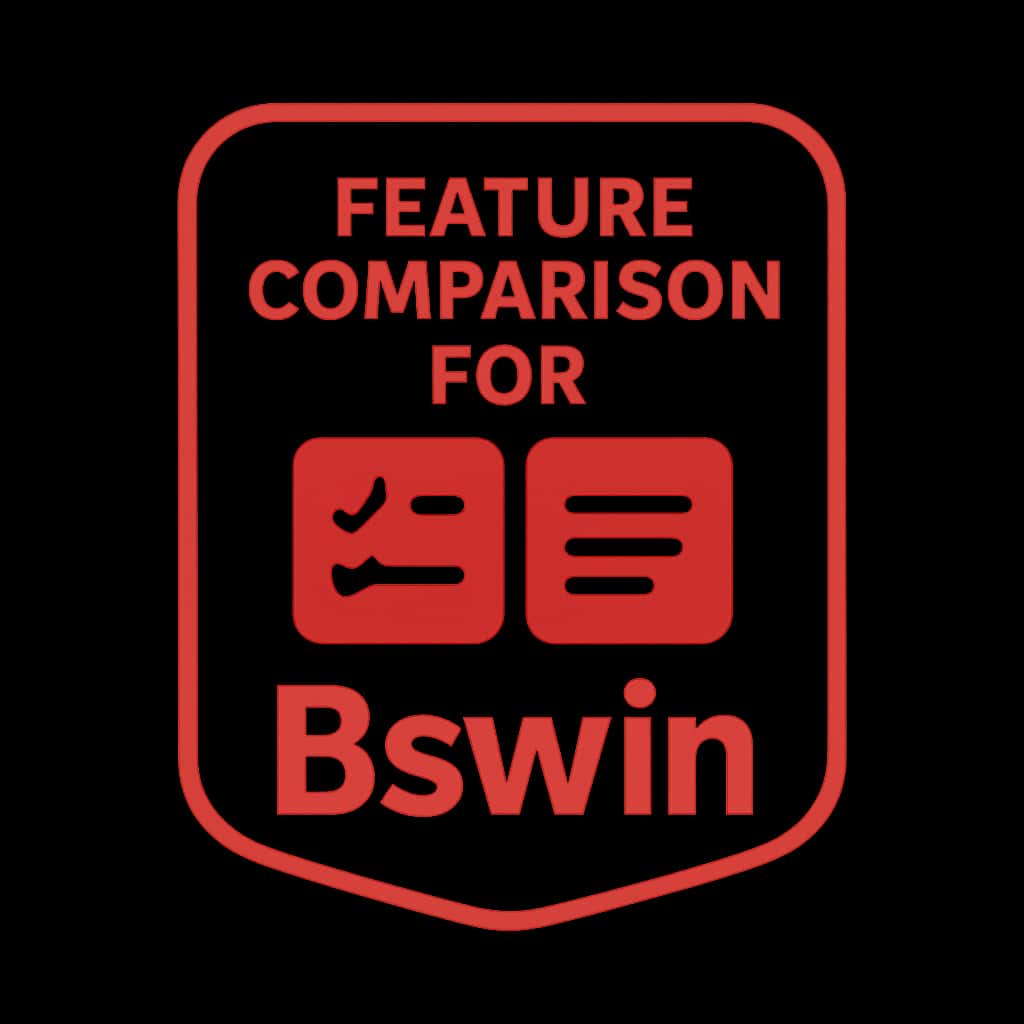 Icon representing Bswin feature comparison.