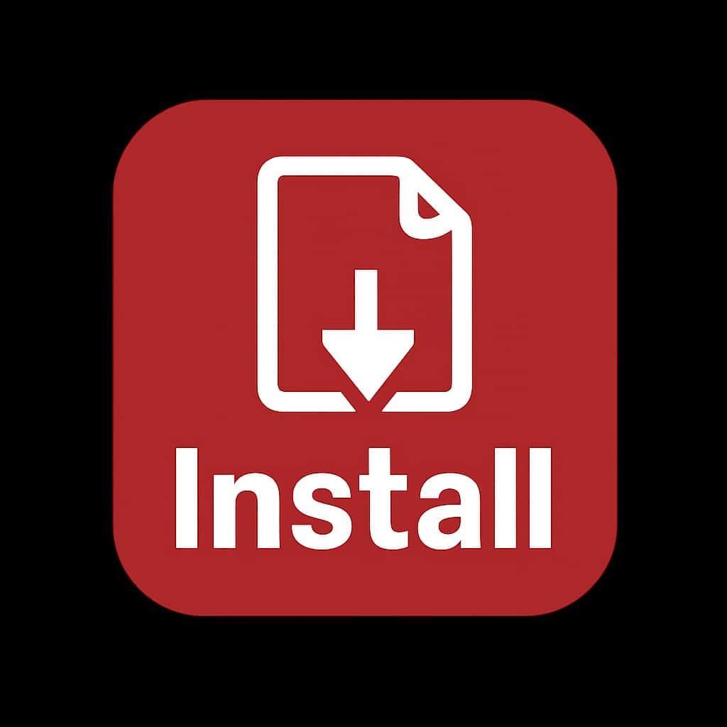 A badge representing Bswin Install guidance.