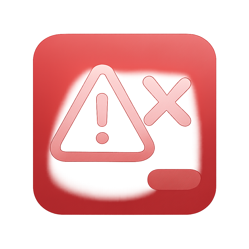 Icon representing troubleshooting resources for the Bswin App.