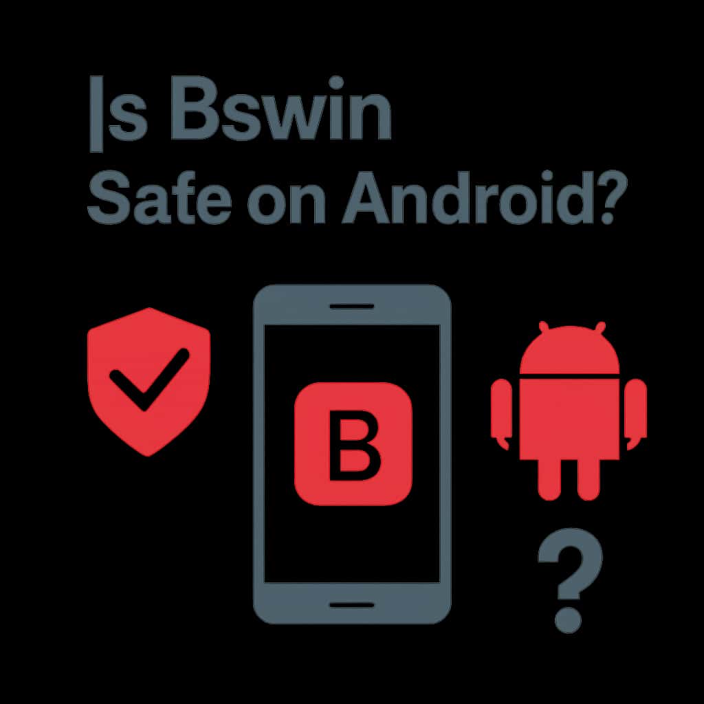 A diagram illustrating the safety measures for using Bswin on Android.