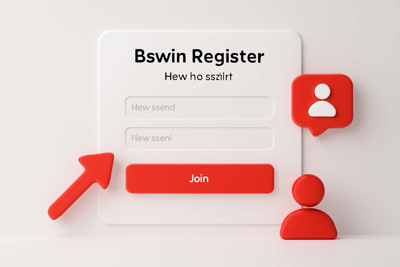 Bswin Register - New Account Interface
